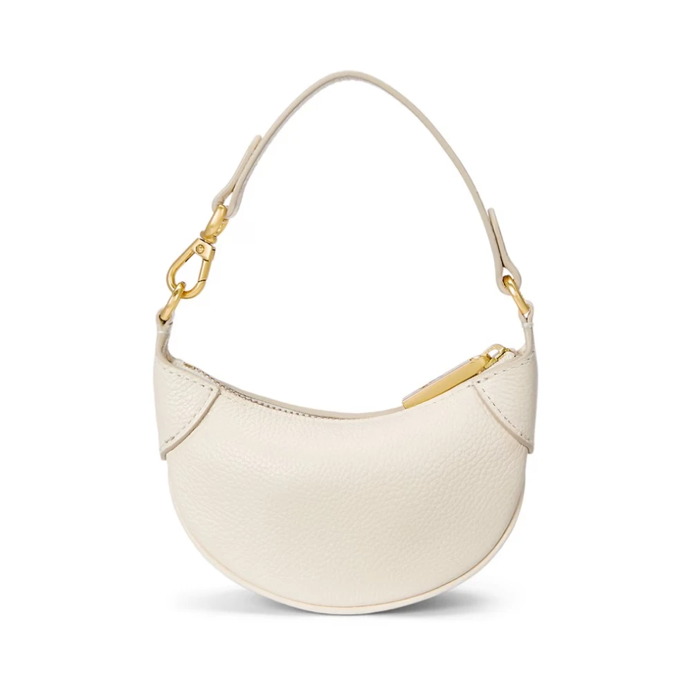 Polo Ralph Lauren ID Kaarthouder Tas Wit Leer White Dames