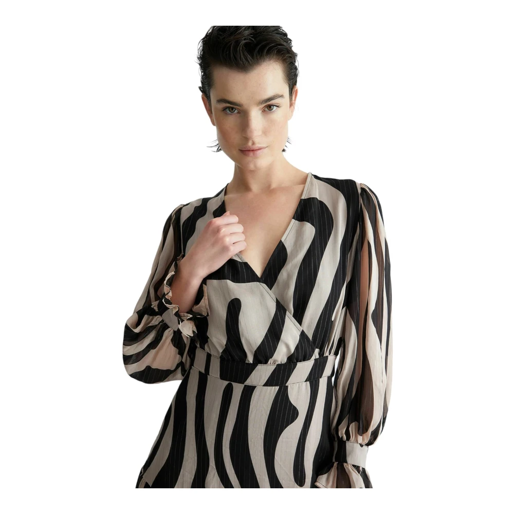 Liu Jo Korte Jurk Beige Dames