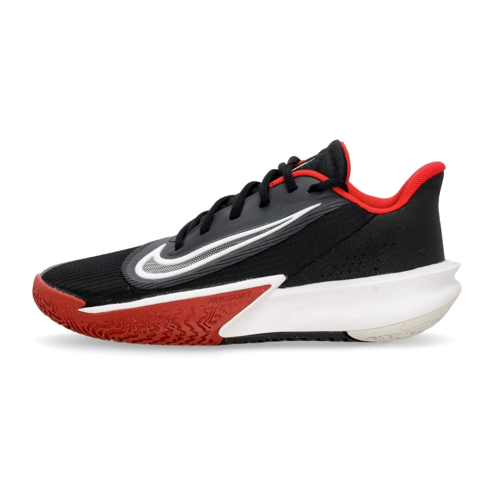 Nike Multicolor Precision Vii Low Sneaker Black/White/Red - Male - Running Shoes - 9 Uk - Sport