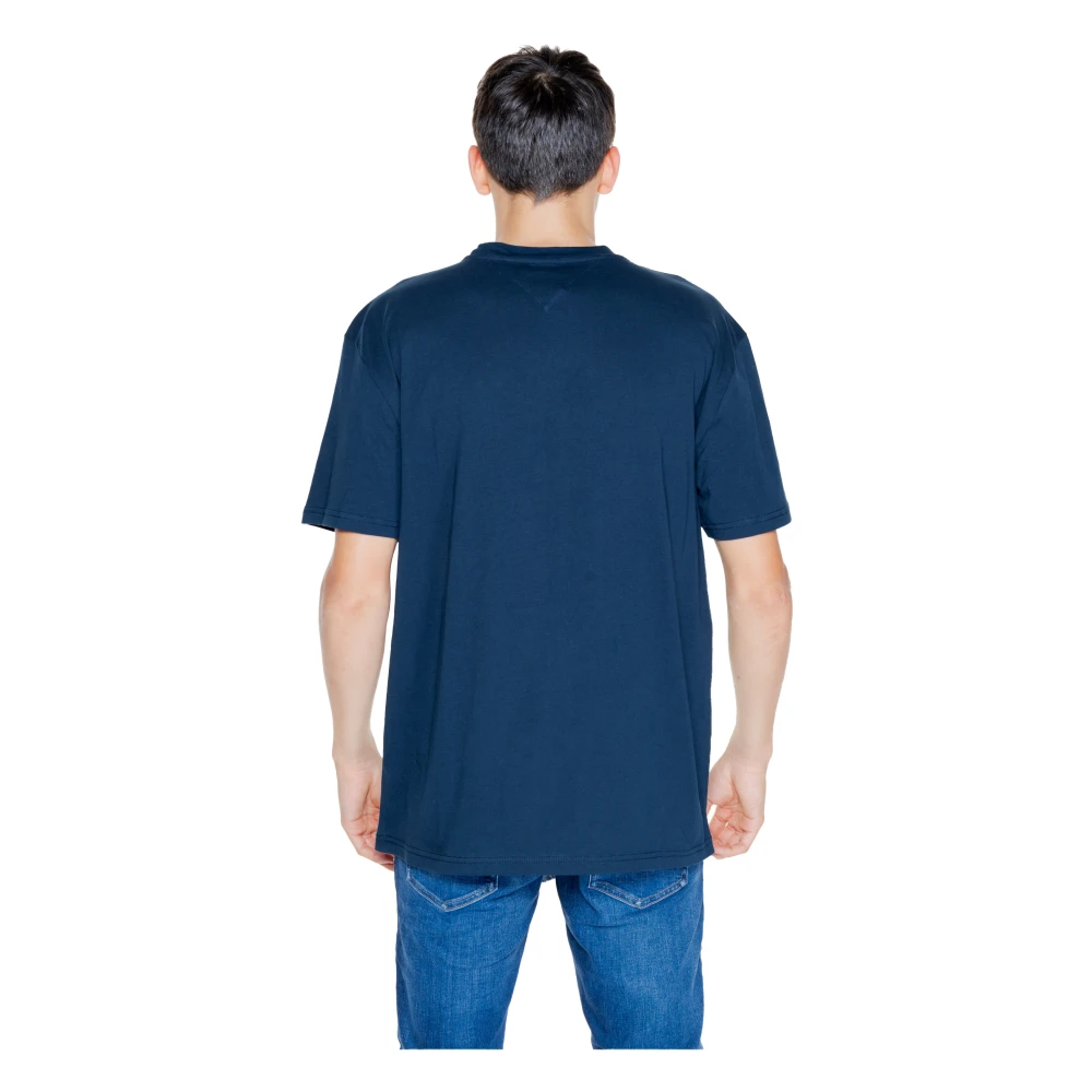 Tommy Jeans DNA Tee Herfst Winter Collectie Blue Heren