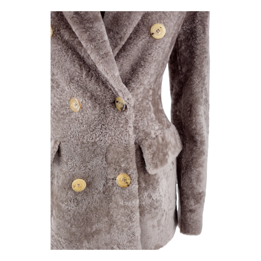 Blancha Beige Jassen voor Stijlvolle Outfits Beige Dames