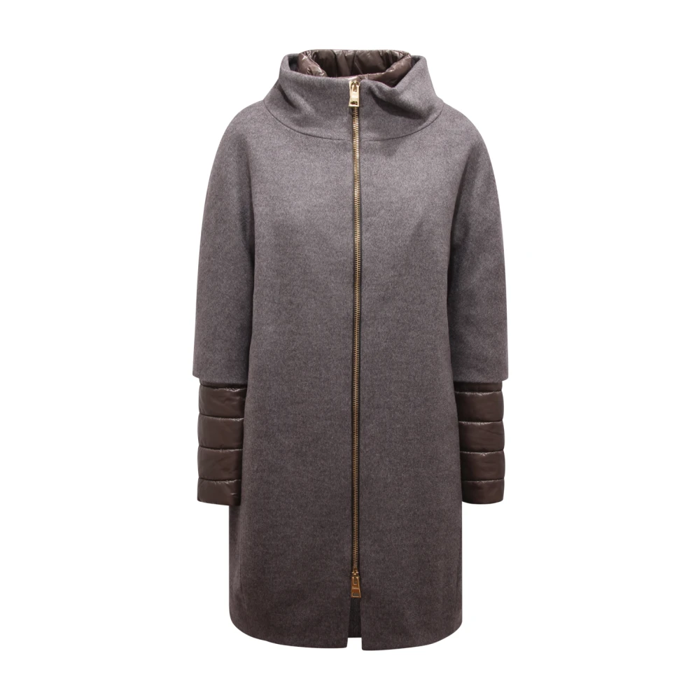 Herno Mujer Gris Abrigos, Talla: L