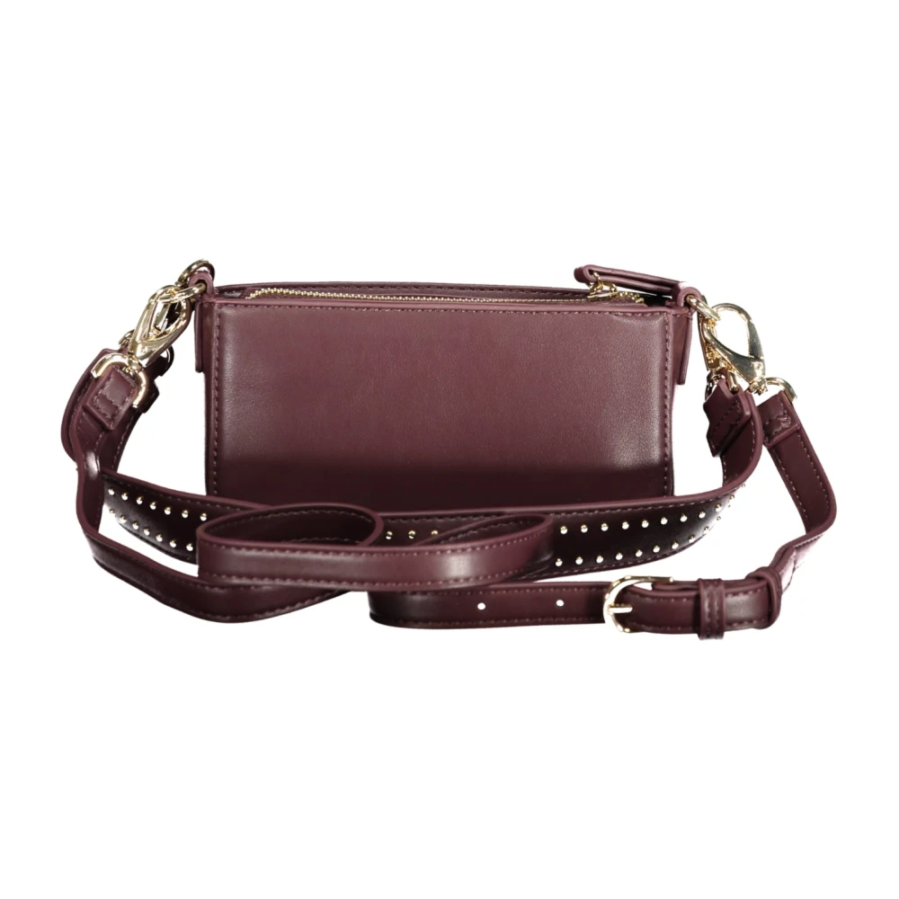 Valentino by Mario Valentino Rode Schoudertas met Afneembare Band Red Dames