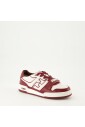 white-and-bordeaux-leather-sneakers