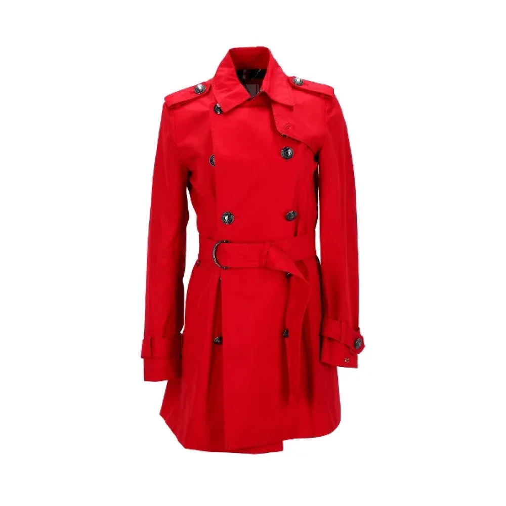 Tommy Hilfiger Pre-owned Cotton outerwear Red Dames