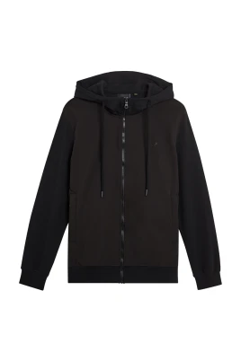 Softshell Hybrid Zip Through Hoodie