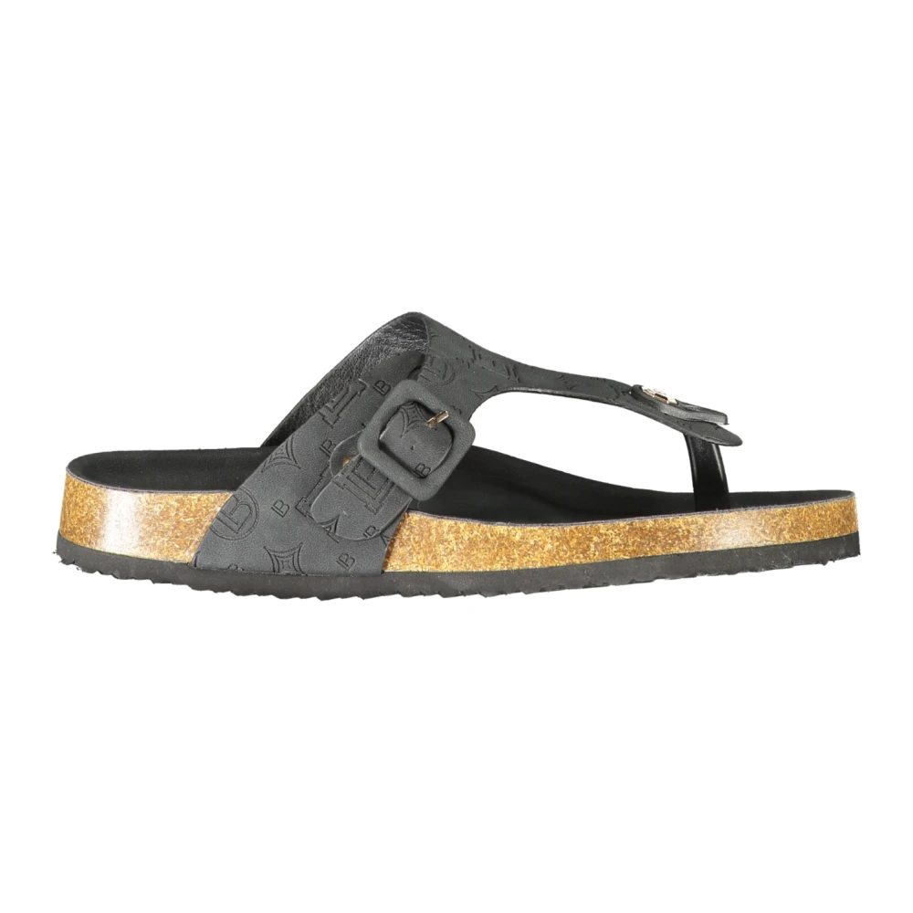 Laura Biagiotti Black 9775 Flip-Flops - Female - Flip Flops - 6 Uk - Shoes