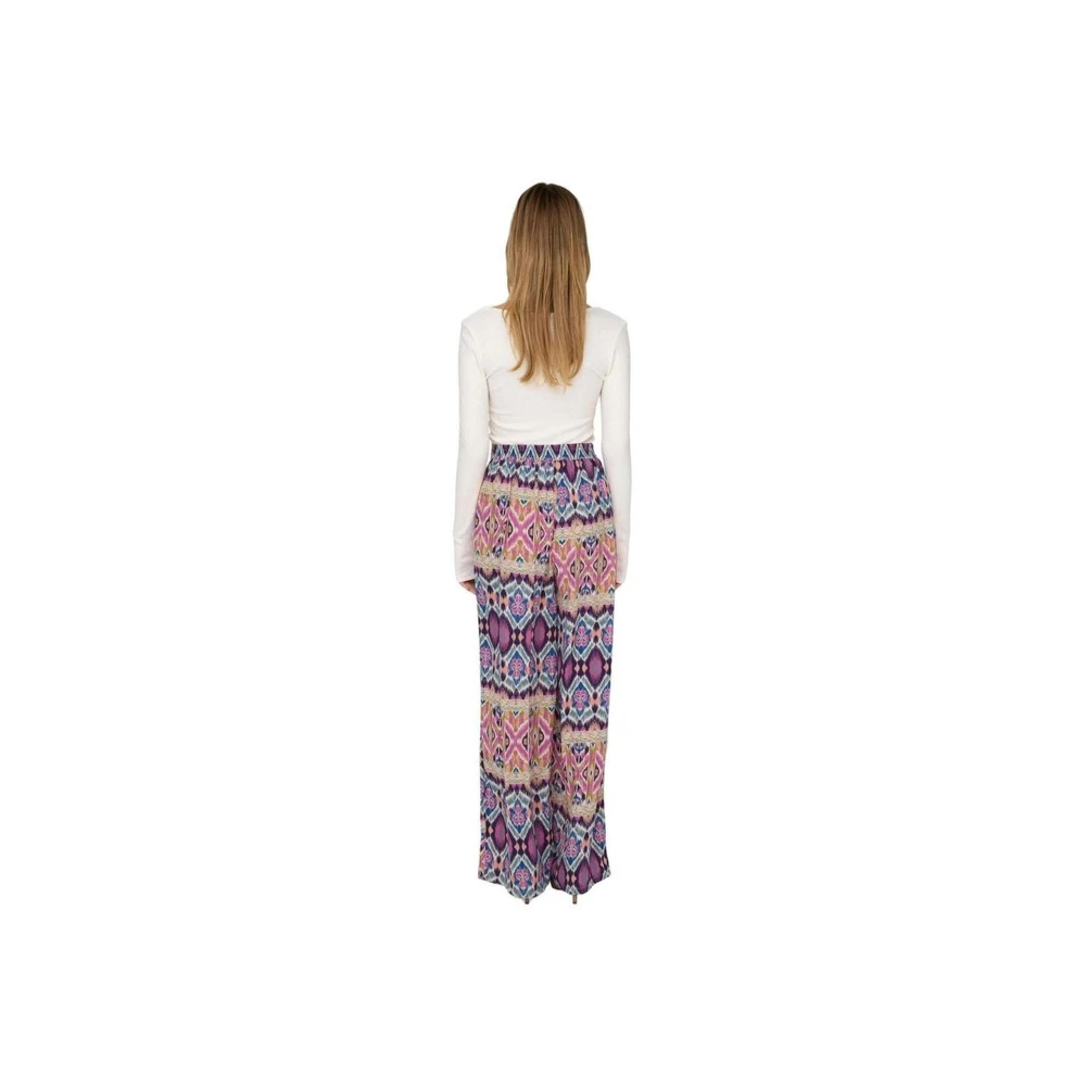 Only Lente Zomer Palazzo Broek Collectie Multicolor Dames