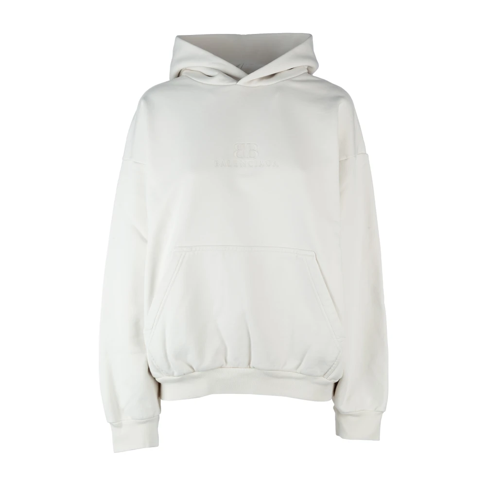 Balenciaga Stijlvolle Sweatshirts voor een Trendy Look White Dames