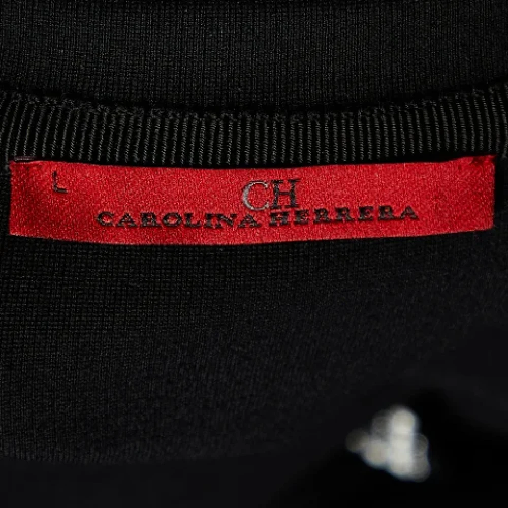 Carolina Herrera Pre-owned Knit tops Black Dames