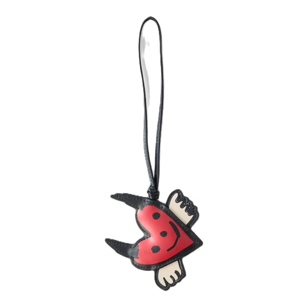 Zadig & Voltaire Women's Red Devilish Heart Keyring - Keychains - One Size - Accessories