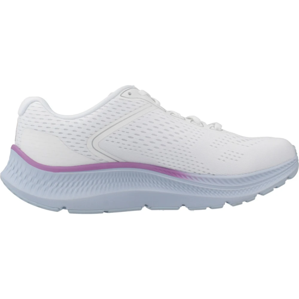 Skechers Women's White Sneakers, 6 Uk, Run Consistent 2.0 Trainers