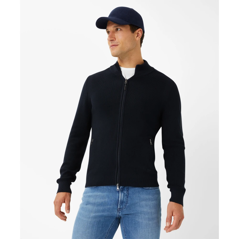 BRAX Smart Casual Herenkleding: Style John Blue Heren