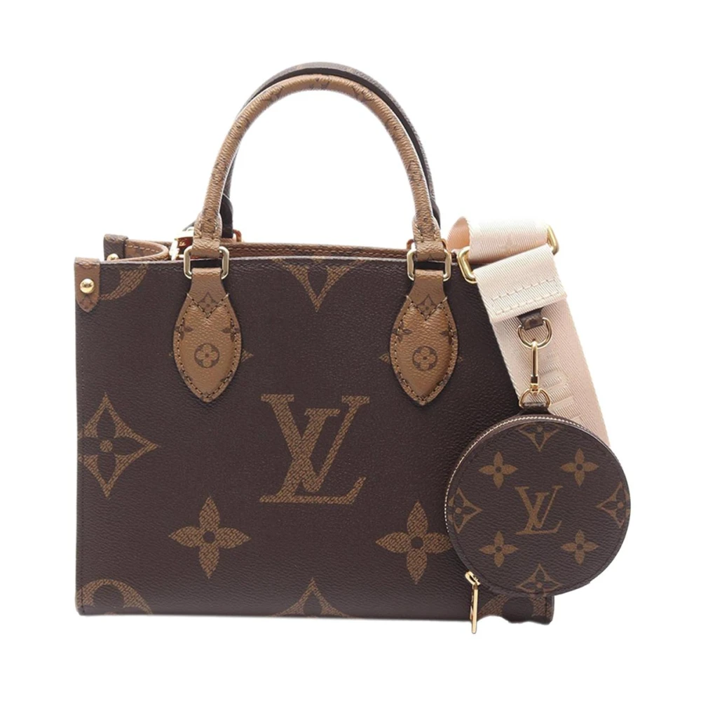 Louis Vuitton Vintage Women's Brown Pre-Owned Vintage Monogram Satchel Bag