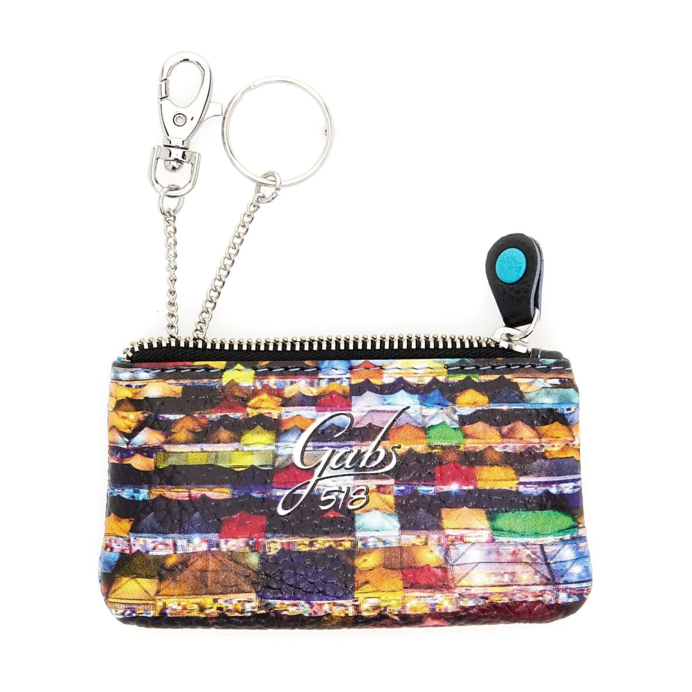 Gabs Donna Multicolor - Portachiavi Colorato Con Zip E Anello - Accessories - E - One Size - Immagine 1