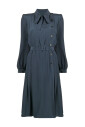 robe-midi-bleue-avec-composition-textile