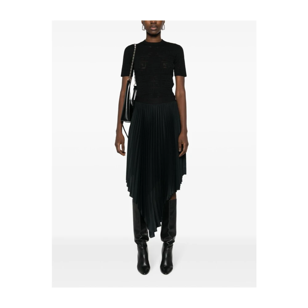 Givenchy Zwarte Monogram Trui Black Dames