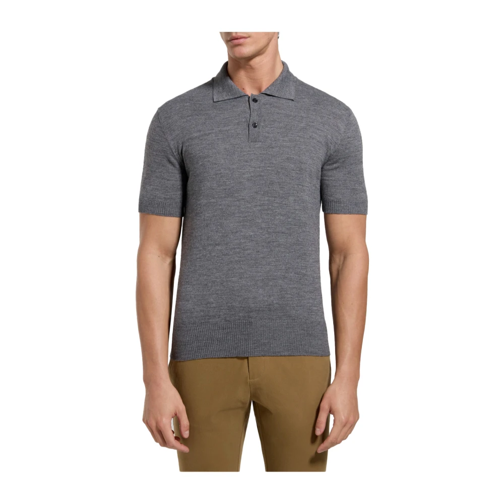 Bikkembergs Men's Gray Polo - Polo Shirts - 2XL - Tops