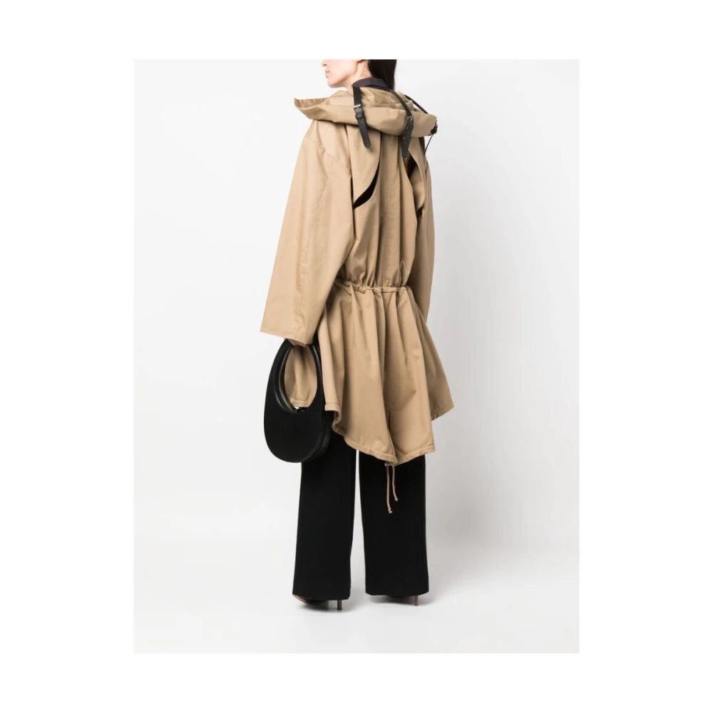 Niccolò Pasqualetti Rain Jackets Beige Dames