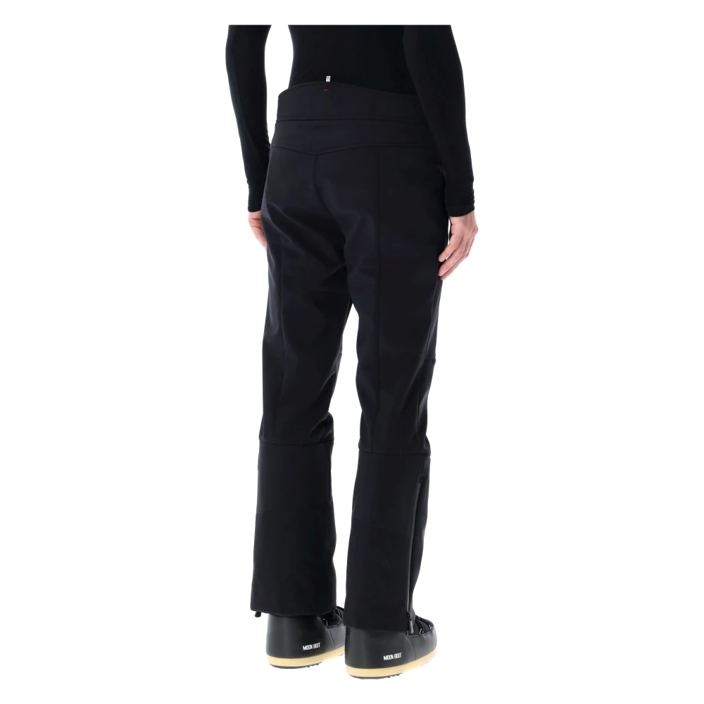 Moncler Zwarte Skiwear Aw24 Ski Broek Black Heren