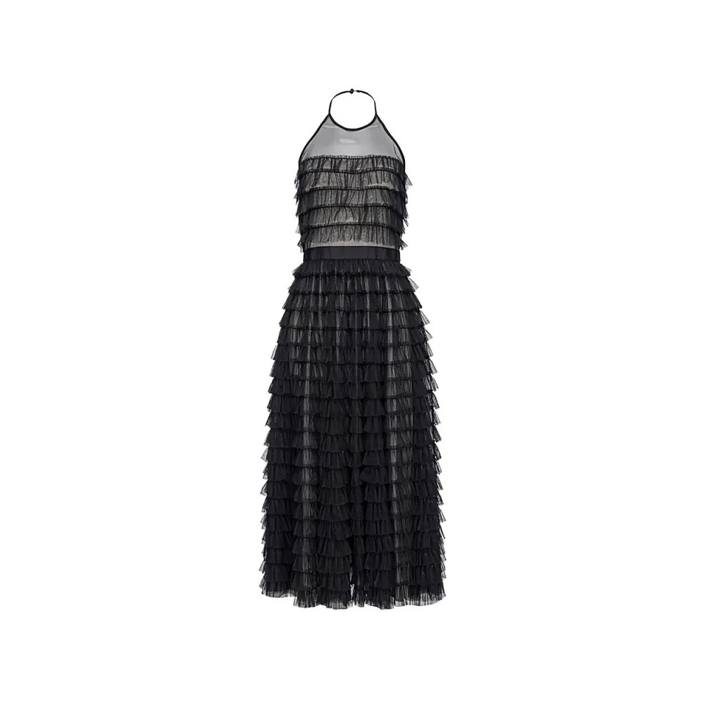 Pinko Donna Nero Abiti, L, New,
