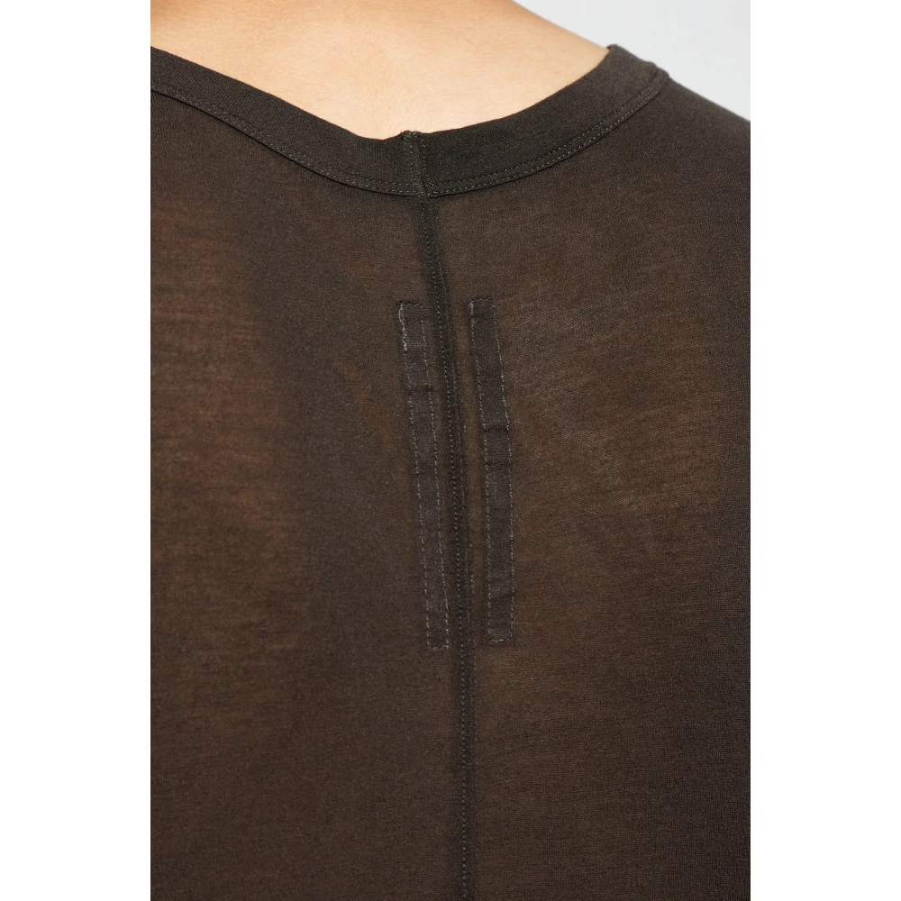 Rick Owens Level T-shirt met lange mouwen Brown Heren