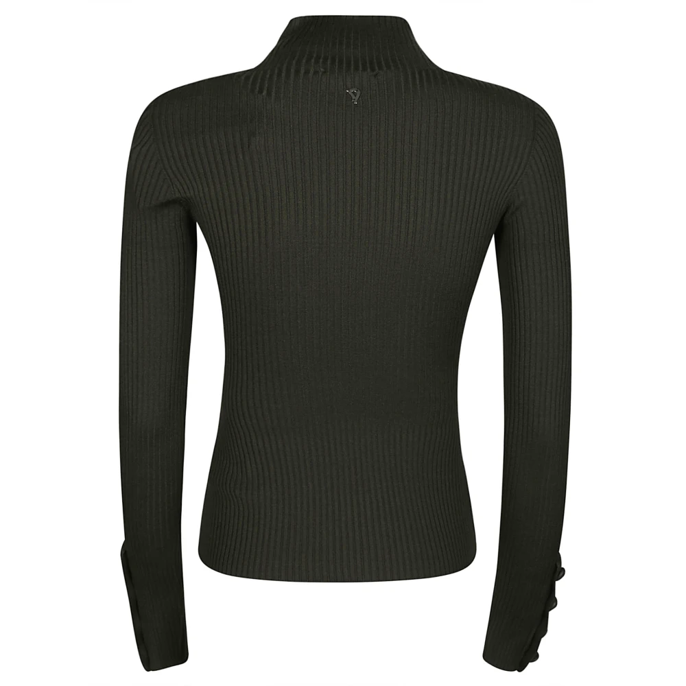 Dondup Turtleneck Sweater Green Dames