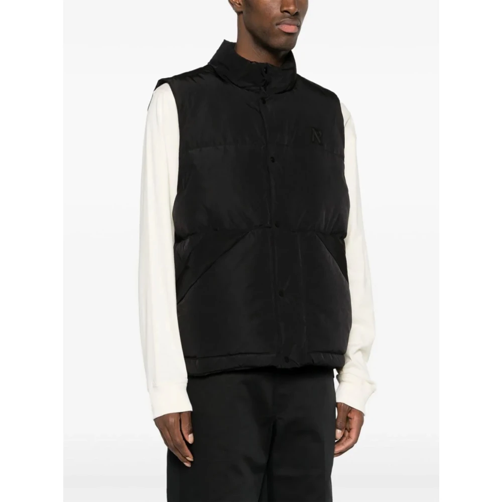 Represent Zwarte Puffer Gilet Black Heren