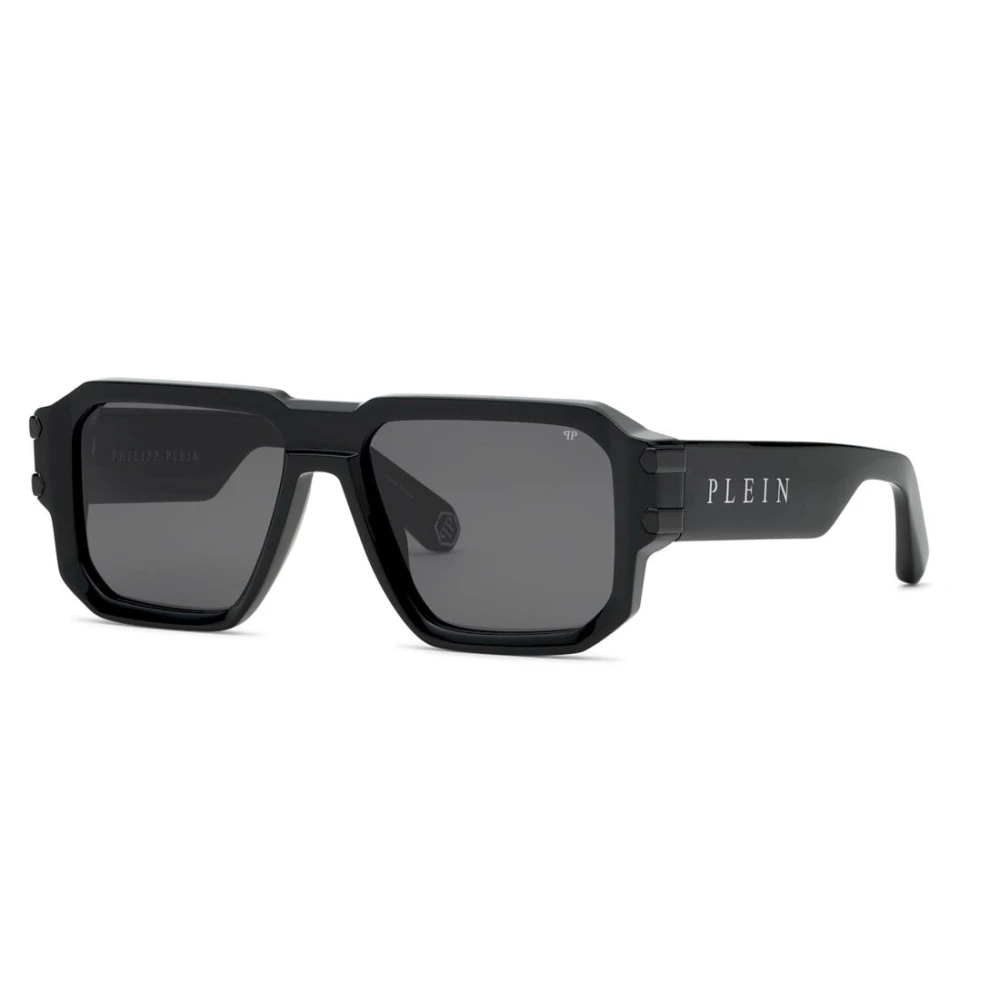 Philipp Plein Black Spp230 Sunglasses - Male - Sunglasses - 58 Mm - Accessories