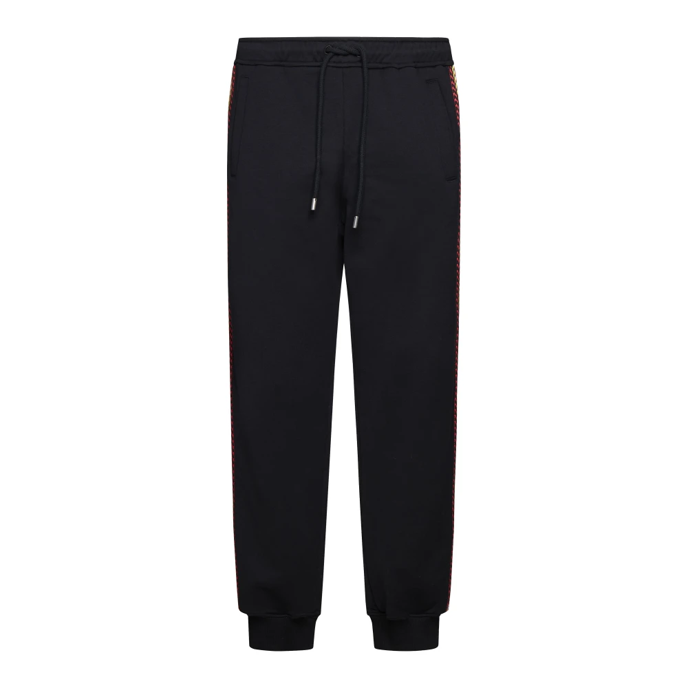 Lanvin Side Curb Track Pants - Man Track Pants Black Xs - Immagine 2