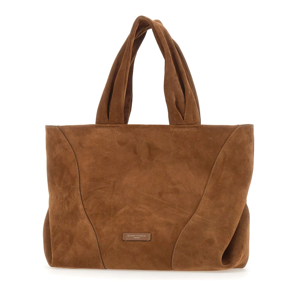 Gianni Chiarini Women's Brown Suria Shoulder Bag - Shopping Bags - One Size - Bags