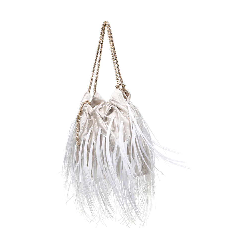 TORY BURCH Veertje Mini Hobo Tas Gray Dames