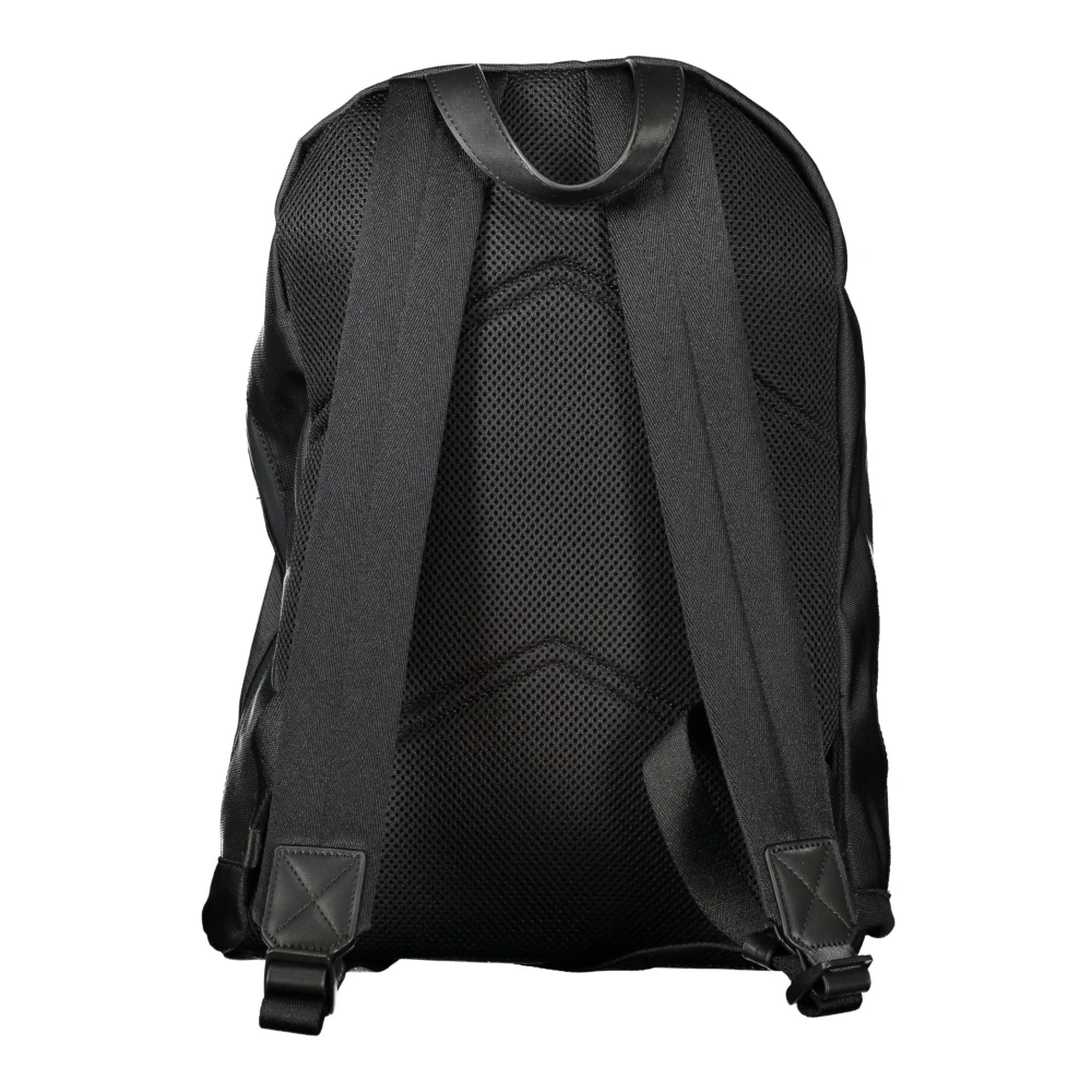 Calvin Klein Zwarte heren rugzak met laptopvak Black Heren