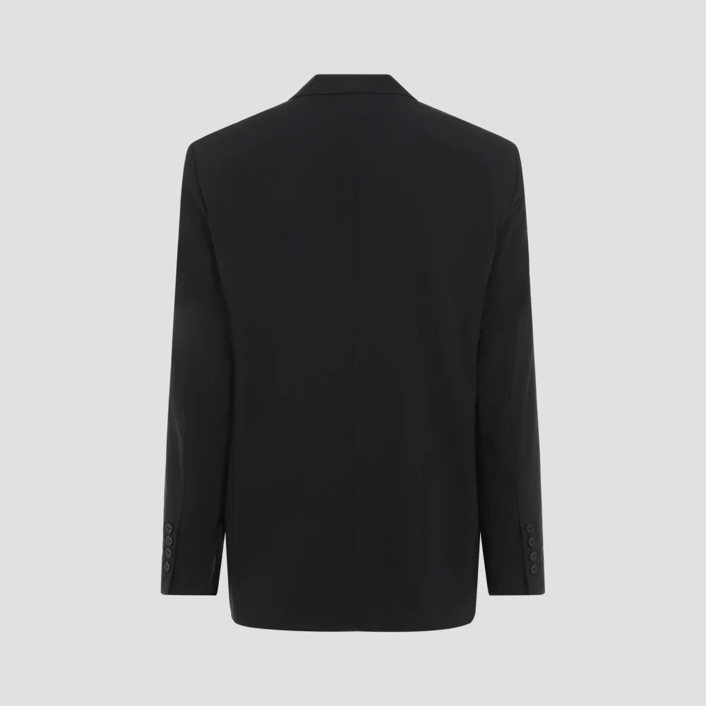 Balenciaga Zwarte Gewassen SB Jas Black Heren