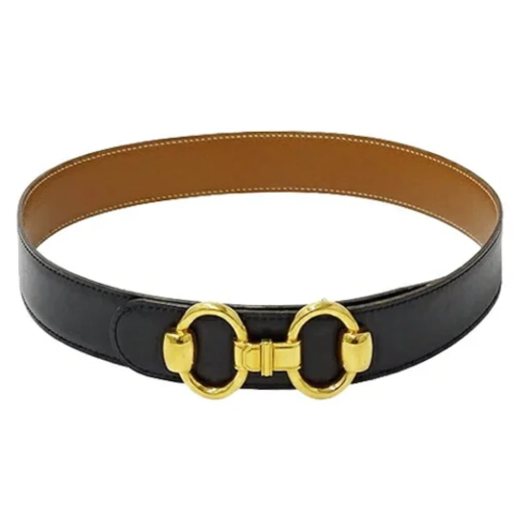 Hermès Vintage Pre-owned Leather belts Brown Dames