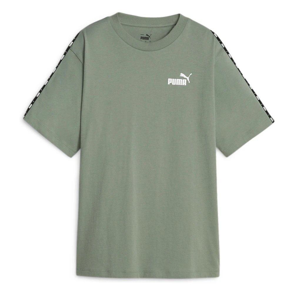 Puma Essential Tape Tee T-shirt Green Heren