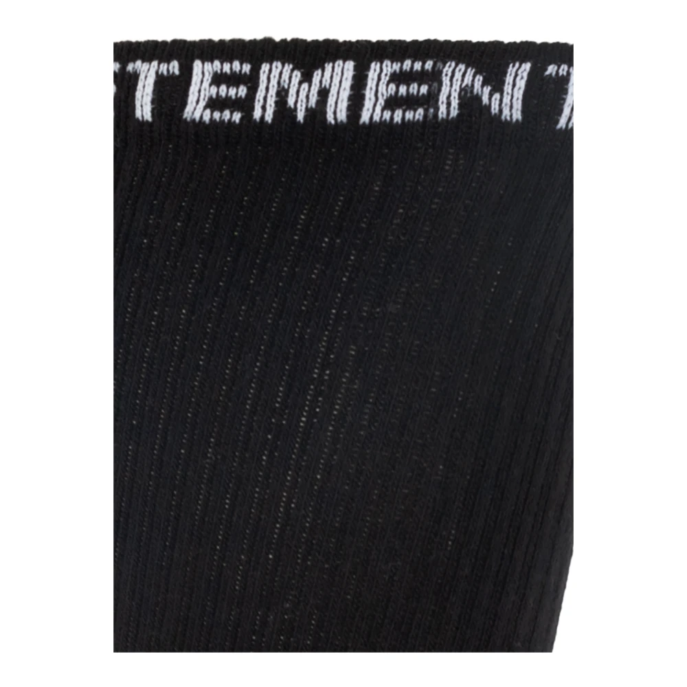 Vetements Sokken met logo Black Heren