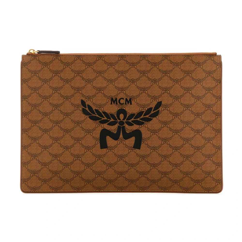 MCM Canvas Himmel XL Clutch Brown Heren