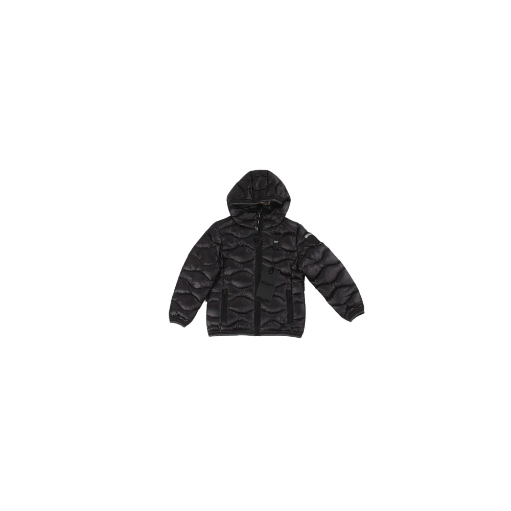 Blauer Girls Black Winter Jackets, 6 Y, Short Wave Quilted Jacket