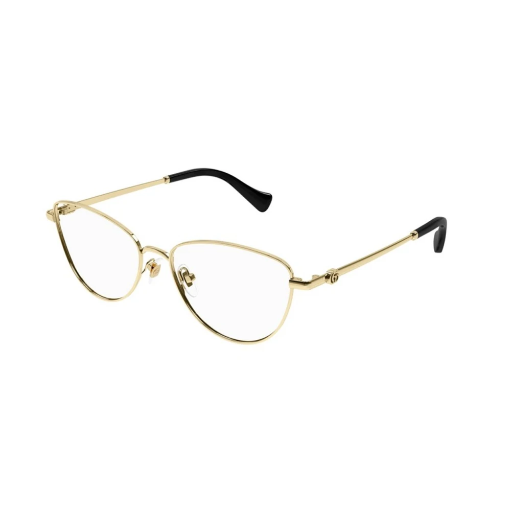 Gucci Guldram Solglasögon Gg1595O 001 Yellow, Unisex