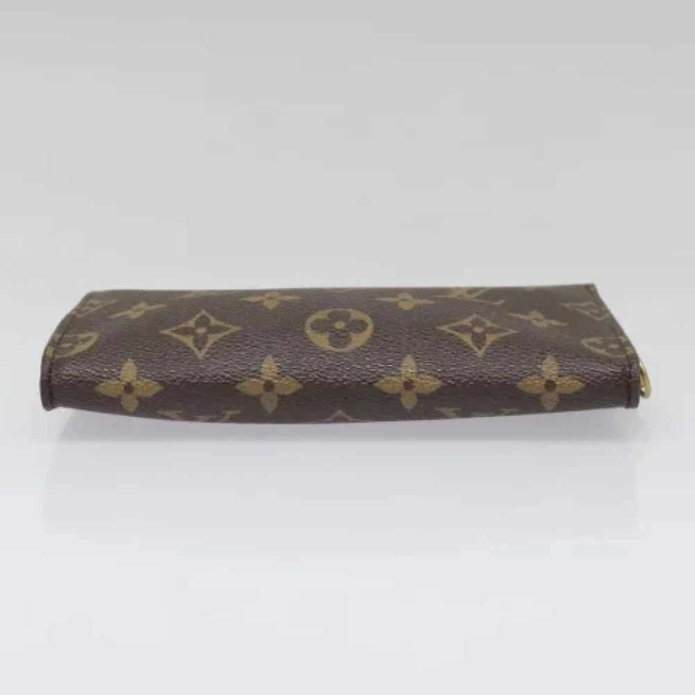Louis Vuitton Vintage Pre-owned Canvas pouches Brown Dames