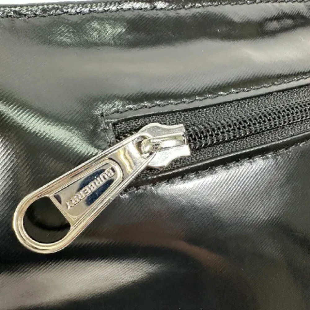 Burberry Vintage Pre-owned Leather crossbody-bags Black Dames