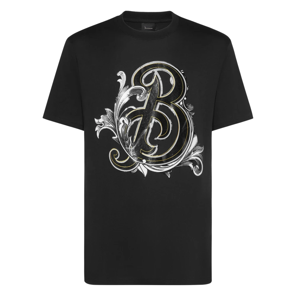 Billionaire Hombre Negro Camisetas, Talla: S