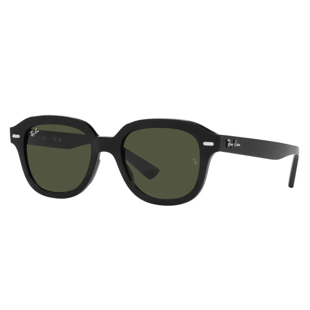 Ray-Ban Unisex Black Sunglasses, 53 Mm, Classic Sunglasses Erik Rb4398
