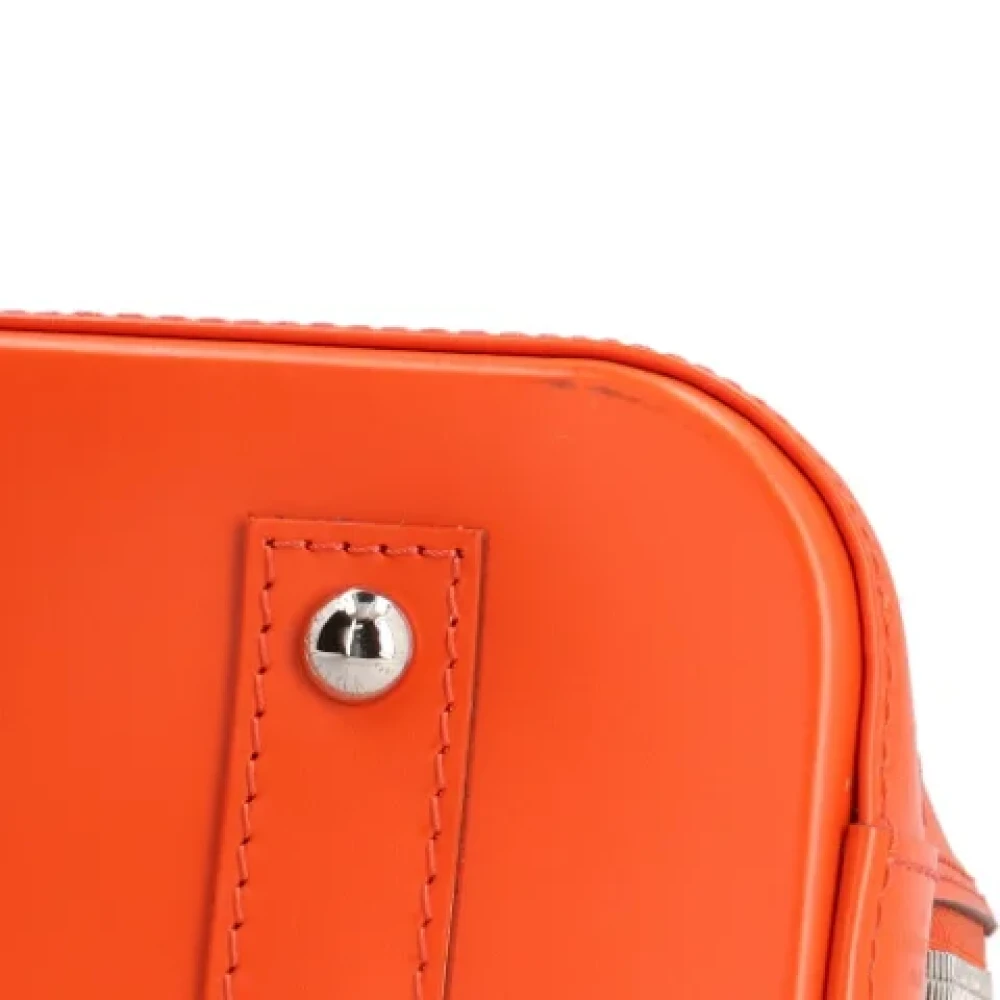 Louis Vuitton Vintage Pre-owned Leather louis-vuitton-bags Orange Dames