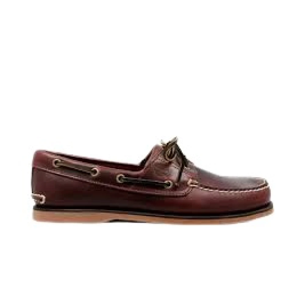 Timberland Men's Brown Boat Shoes, 10 1/2 Uk, Classic 2-Eye Boat Shoe