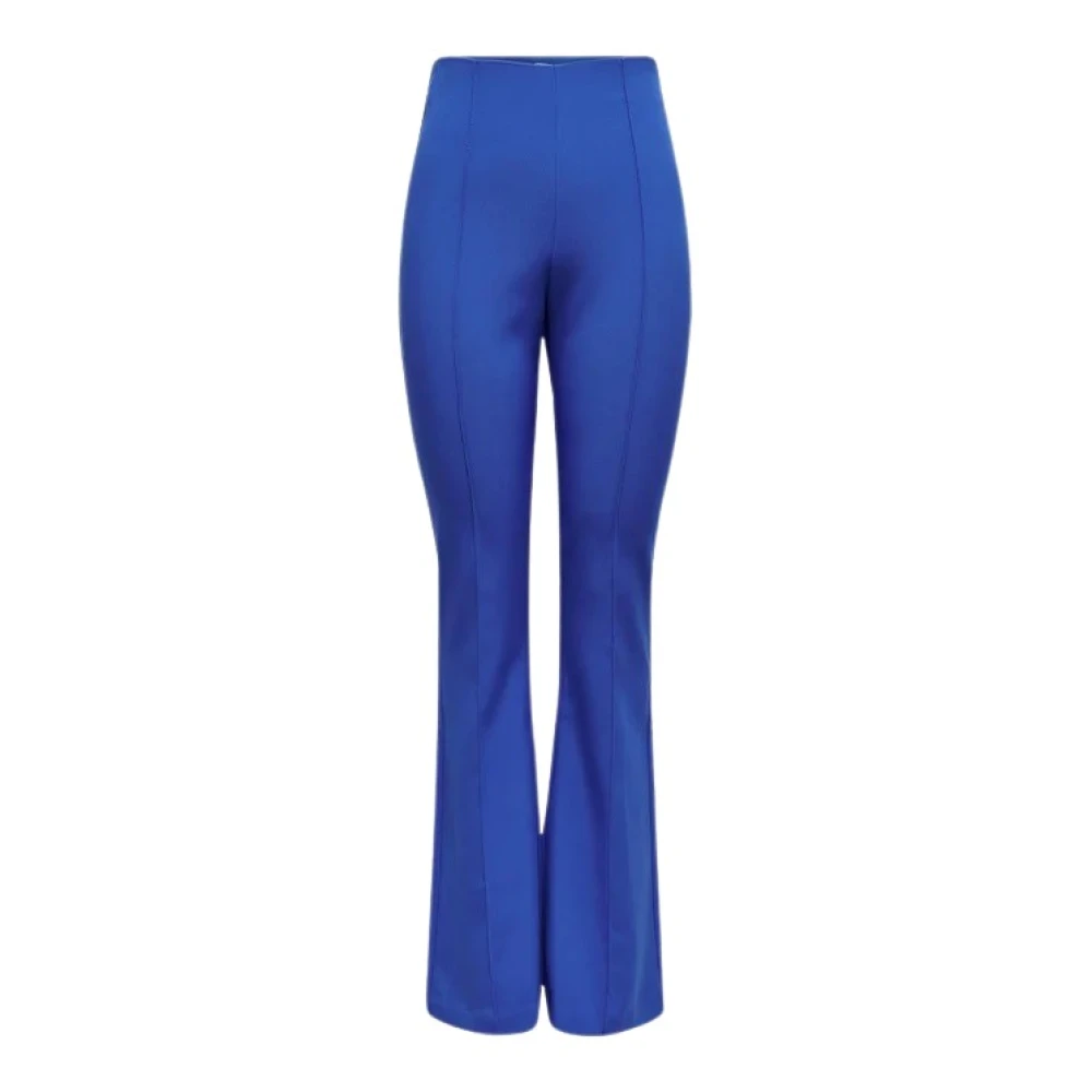Only Wide Trousers Blue Dames