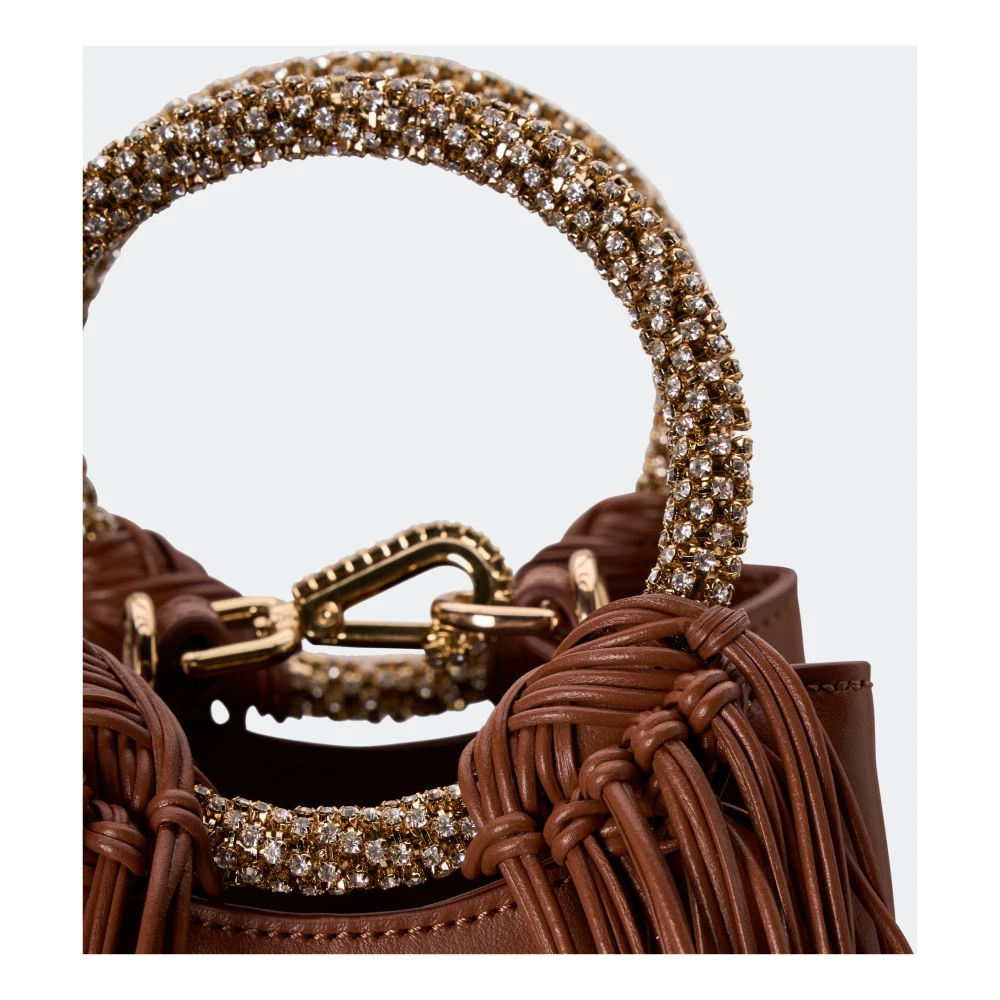 Hibourama Bimba Fringe Mini Brown Dames
