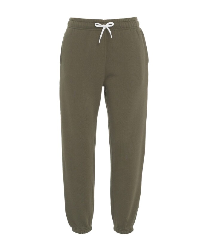 gronne-joggingbukser-med-stilfuldt-logo-broderi