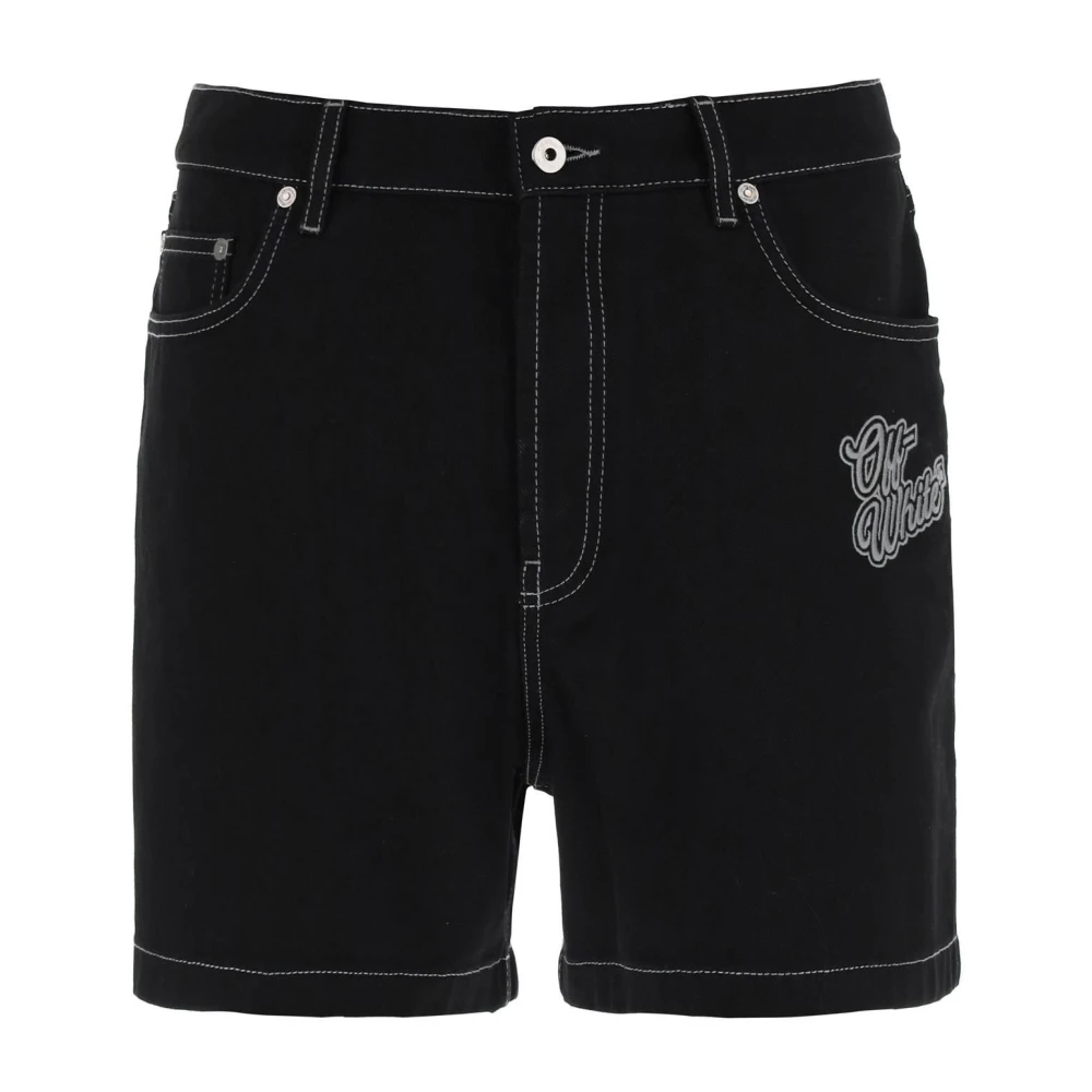 Shorts > Denim Shorts - - Off White - Modalova